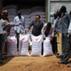 A rice donation ceremony in Juba.